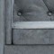 Fotoliu, gri, material textil - 7