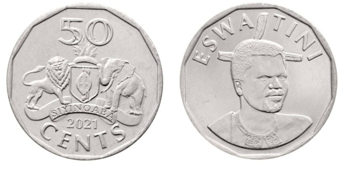 Eswatini 2021 - 50 cents UNC