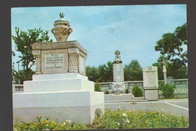 CPIB 20509 CARTE POSTALA - VASLUI. MONUMENTUL LUI PENES CURCANUL foto