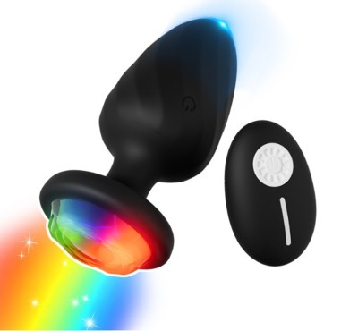 Vibrator Twisted Led Black foto
