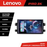 Navigatie Suzuki SX4 2006-2013 Lenovo Kit-124 8 core QLED 2K 12+256 360 Android Waze USB Navigatie Internet Youtube Radio CarStore Technology