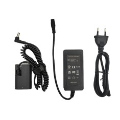 Alimentator Canon ACK-E6 8.4V 3A 230V EU Dummy Battery Camera Adapter Spring Cord