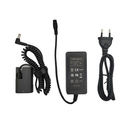 Alimentator Canon ACK-E6 8.4V 3A 230V EU Dummy Battery Camera Adapter Spring Cord foto