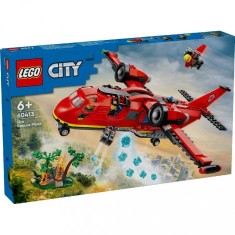 LEGO CITY AVION DE POMPIERI 60413 foto
