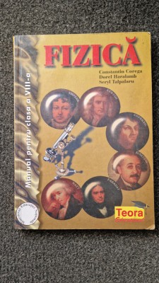 FIZICA MANUAL PENTRU CLASA A VIII-A - Corega, Haralamb, Seryl foto