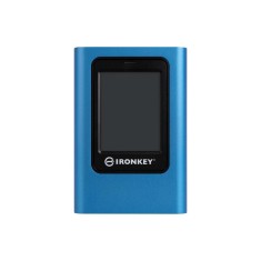 480GB IronKey Vault Privacy 80 XTS-AES 256-bit Encrypted External SSD, &amp;quot;IKVP80ES/480G&amp;quot; (timbru verde 0.18 lei) foto