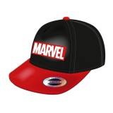 Șapcă de tineret cu vizieră și broderie MARVEL 56/58