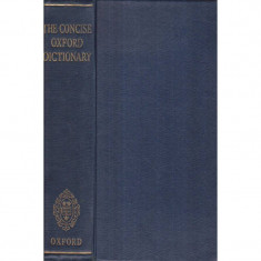 The Concise Oxford Dictionary of Current English foto