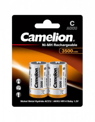 Acumulatori Camelion C R14 3500mAh 1,2V Ni-MH set 2 buc. foto