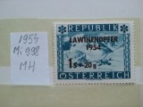 1954- Austria-Mi998-MH, Nestampilat