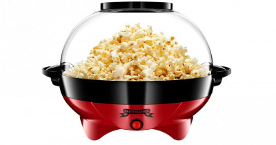Aparat de facut popcorn floricele Gadgy, 800 W, Silentios, 5 litri - RESIGILAT foto