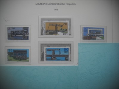 HOPCT TIMBRE MNH 1247 PODURI -5 VAL-1988-GERMANIA DDR/RDG foto