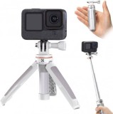 ​Selfie Stick 32cm cu Baza K&amp;F Concept KF09.133 Compatibil Camere de Actiune