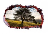 Cumpara ieftin Autocolant decorativ, Gaura in perete, Multicolor, 85 cm, 632STC-1, animale si pasari, Oem