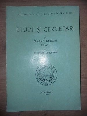Studii si cercetari de geologie-geografie foto