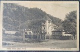 Carte postala, Baile Sacel judetul Gorj, Casele dlui. Bubi Sadoveanu