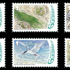 GUERNSEY 2016 FAUNA SI FLORA - Serie 6 timbre Mi.1574-79 MNH**