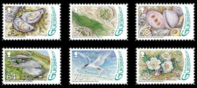 GUERNSEY 2016 FAUNA SI FLORA - Serie 6 timbre Mi.1574-79 MNH** foto