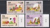 Natiunile Unite Geneva, Viena 1988 - O lume fără foame, 2 Serii, MNH, Nestampilat