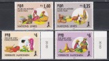 Natiunile Unite Geneva, Viena 1988 - O lume fără foame, 2 Serii, MNH, Nestampilat