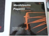 Conc. pt. vioara - Mendelssohn, Paganini, VINIL, Clasica