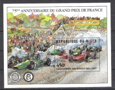 Niger 1985 Cars, perf. sheet, used R.060