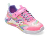 Pantofi sport SKECHERS roz, 302298L, din material textil