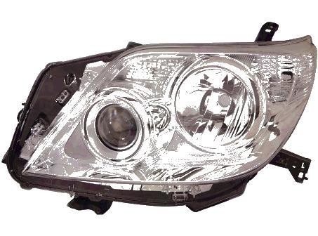 Far Toyota Land Cruiser (FJ150) 10.2009-12.2013 TYC partea Stanga, tip bec H11+HB3 fara motoras