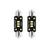 Set 2 Becuri auto LED, C5W Sofit, 10 LED SMD, Canbus fara eroare, 39 mm, BZRSH, IPF