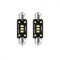 Set 2 Becuri auto LED, C5W Sofit, 10 LED SMD, Canbus fara eroare, 39 mm, BZRSH