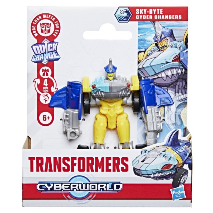 Transformers cyberworld robot skybyte convertibil 10cm