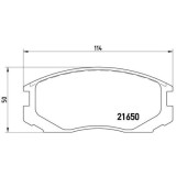 Placute frana Daihatsu Terios (J1), Terios (J2 ; Mitsubishi Colt 3 (C5 A), Colt 4 (Ca A), Colt 5 (Cj , Lancer 3 Station Wagon (C1 V, Lancer 4 (C6 A,