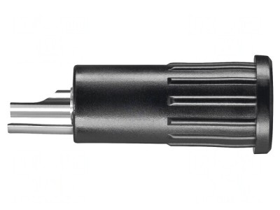 Conector Banană 4mm Negru 16A foto