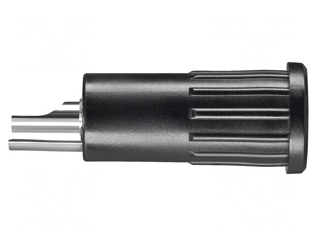 Conector Banană 4mm Negru 16A