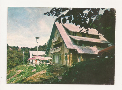 CA11 -Carte Postala-Cabana Cerbul , Jud Caras-Severin, circulata 1980 foto