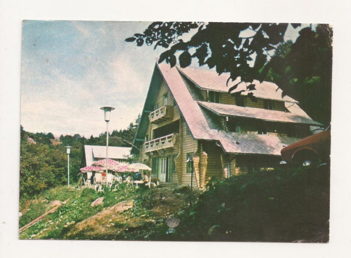 CA11 -Carte Postala-Cabana Cerbul , Jud Caras-Severin, circulata 1980