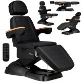 Fotoliu cosmetic electric pentru salonul de cosmetică pedichiură, reglare, &icirc;ncălzire, 3 actuatoare Marcel.