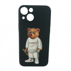 Husa pentru iPhone 13 Mini Bear Furry foto