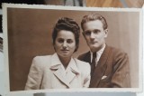 Fotografie tip carte postala, necirculata, sot si sotie, 1944