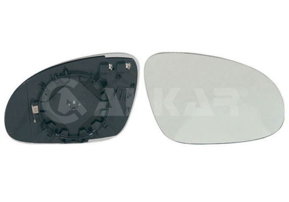 ALKAR 6432128 Sticla oglinda, oglinda retrovizoare exterioara