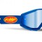 Ochelari Enduro MX FMF Powercore Flame Navy Mirror Blue
