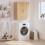 vidaXL Dulap TV montat pe perete, stejar sonoma, 69,5x34x90 cm