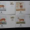 ANtilele Olandeze-WWF Caprioare-set complet FDC