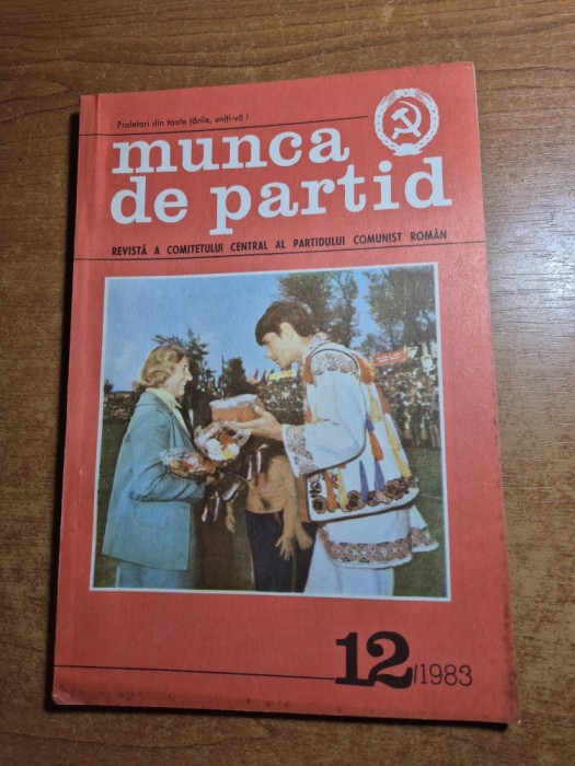 revista munca de partid decembrie 1983