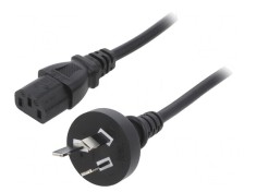 Cablu Alimentare 3x0.75mm2 1m IEC C13 PVC