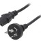 Cablu Alimentare 3x0.75mm2 1m IEC C13 PVC