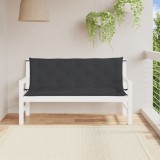 Cumpara ieftin Perne bancă de grădină 2buc.,negru, 150x50x7cm, țesătură oxford