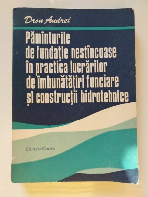 PAMANTURILE DE FUNDATIE NESTANCOASE IN PRACTICA LUCRARILOR... DRON ANDREI foto