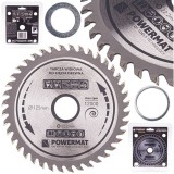 Disc circular pentru lemn, 125 x 22.2, 40 dinti, vidia, Powermat