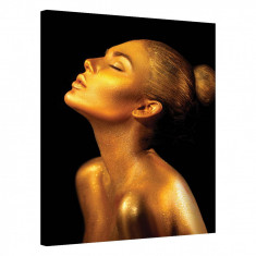 Tablou Canvas, Tablofy, Golden Sense, Printat Digital, 90 × 120 cm